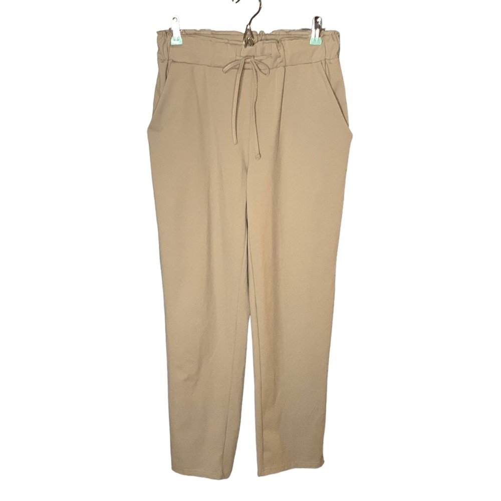 Joie Pants Elastic Waist Drawstring Pull On Dark Mauve M